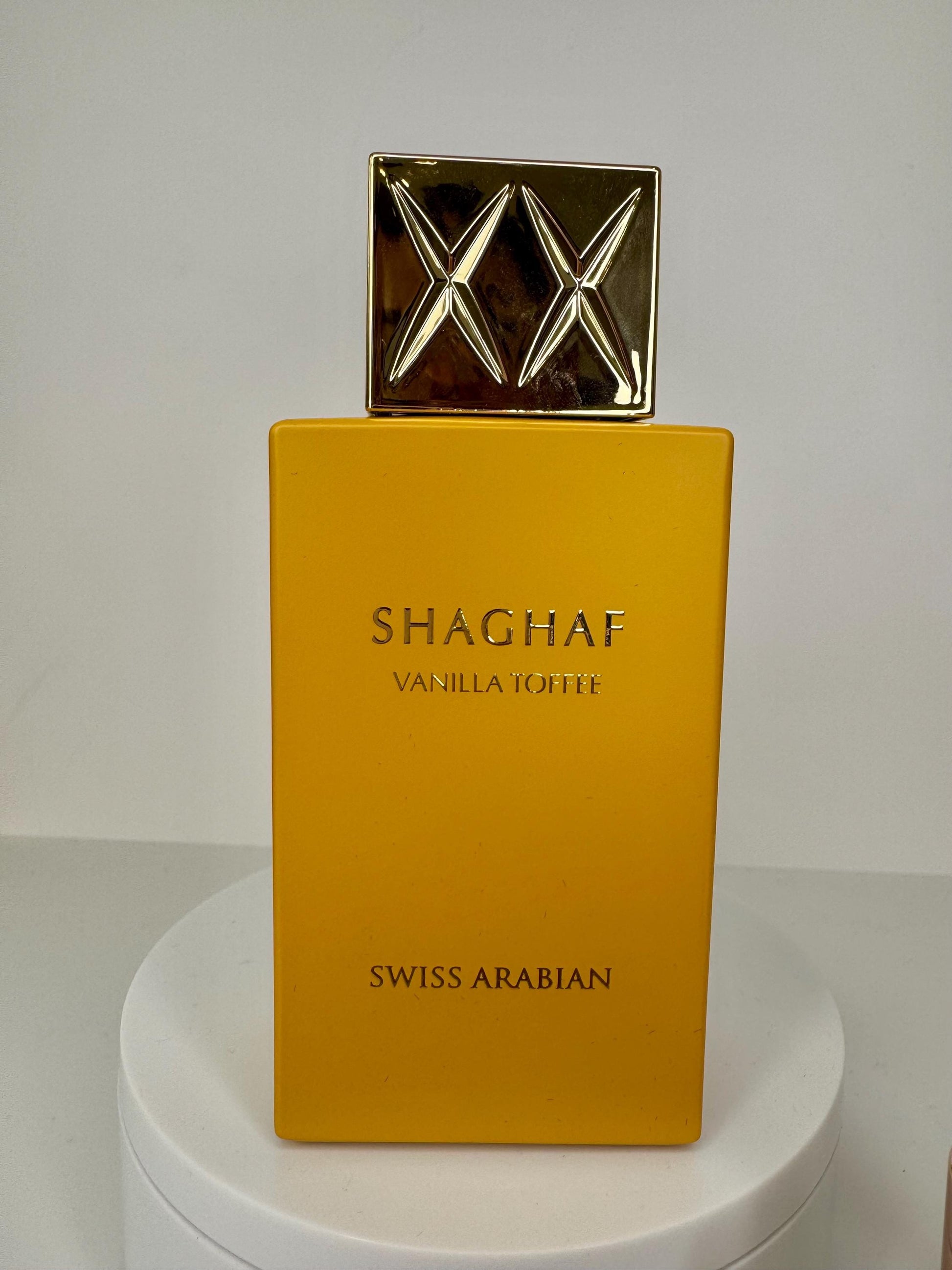 Shaghaf Vanilla Toffee by Swiss Arabian (decant) - 2ml, 3ml, 5ml, 10ml